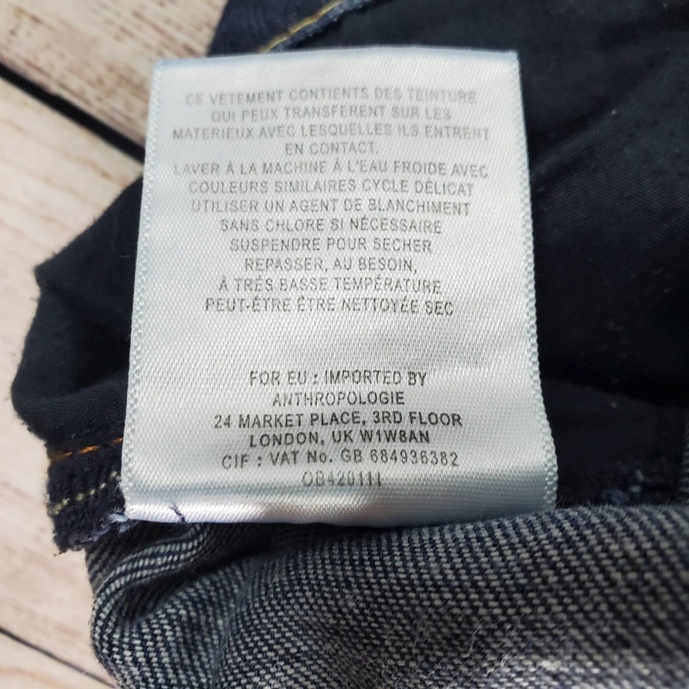 Pilcro and the Letterpress skinny jeans dark wash - Picture 6 of 6